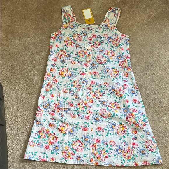 Vintage Other - Vintage Simply Basic Floral Housedress Small